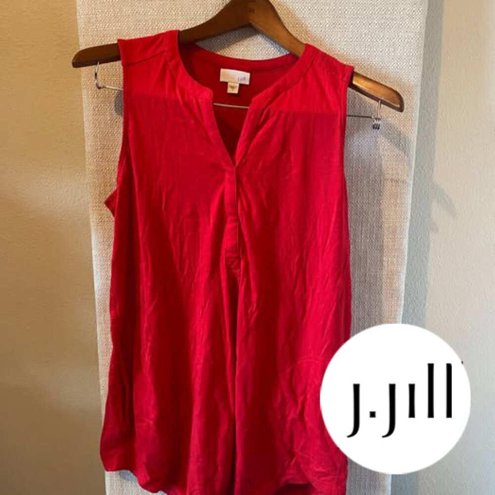 J Jill V neck Tunic with Pockets (Size S)